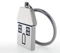 House key ring Royalty Free Stock Photo