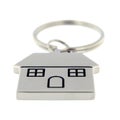 House key ring perspective Royalty Free Stock Photo