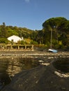 House on the lake Royalty Free Stock Photo