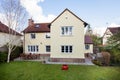 House landscaped garden and patio