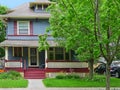 house with large porch