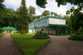 House of Leo Tolstoy in the estate in Yasnaya Polyana