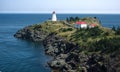 House of lighthouse guardian on Grand Manan Island