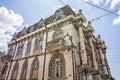 House with Lions in Constanta, Romania Royalty Free Stock Photo