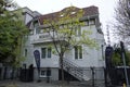 In this house lived the philosopher Mihai Ralea, Washington Street, Bucharest City, Romania - 14 April 2023