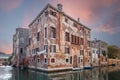 House located very close to the Madonna dell`Orto, in the sestiere of Cannaregio, Venice, Italy Royalty Free Stock Photo