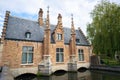 House of the lock keeper in the Brugge, Belgium