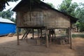 House made from local materials in ethnic village