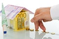 House made of money Royalty Free Stock Photo