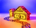 House made of money Royalty Free Stock Photo