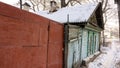 House is Made of Old Timber, House of Logs, The House is Assembled from Wooden Logs