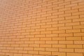 house is made of yellow silicate brick. The walls and facade of Royalty Free Stock Photo