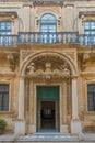 House in Mdina, called Silent City, medieval capital of Malta