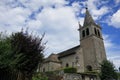 House in the medieval village of Nernier, Haute-savoie France. Royalty Free Stock Photo