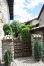 House in the medieval village of Nernier, Haute-savoie France. Royalty Free Stock Photo