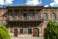 House of the merchant Dzitoghtsyan monument of traditional architecture and urban life of Gyumri Royalty Free Stock Photo