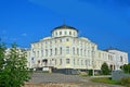 The house of merchants Alyanchikov on Cathedral square in Kasimov city, Russia