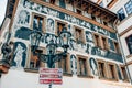 The House at The Minute at Old Town Square in Prague, Czechia.