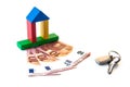 House Money Investment Key Royalty Free Stock Photo