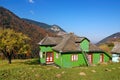 House in mountain village (Romania) Royalty Free Stock Photo