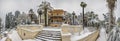 SOCHI, RUSSIA - JANUARY 29, 2017: 2017: Arboretum - the villa Nadezhda.