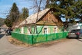 House-Museum of the writer V.P. Astafiev at 35 Shchetinkina Street on a sunny spring day
