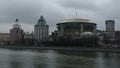 House of Music in Moscow on Paveletskaya timelapse
