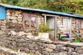 House near Phakding in Nepal Royalty Free Stock Photo