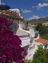 House in Nerja, a sleepy Spanish Holiday resort on the Costa Del Sol near Malaga, Andalucia, Spain, Europe Royalty Free Stock Photo