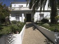 House in Nerja, a sleepy Spanish Holiday resort on the Costa Del Sol near Malaga, Andalucia, Spain, Europe Royalty Free Stock Photo