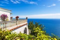 House in Nocelle on the Amalfi Coast in Italy Royalty Free Stock Photo