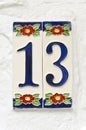 House number