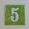 House number five - 5