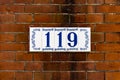House number 119