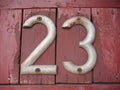 House number twenty three