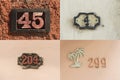 House numbers in Old Havana #3