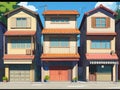 A house that often appears in Japanese cartoons