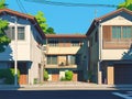 A house that often appears in Japanese cartoons