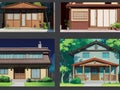 A house that often appears in Japanese cartoons