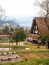 House in old town Shirakawako Royalty Free Stock Photo