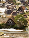 House in old town Shirakawako Royalty Free Stock Photo