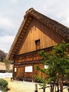 House in old town Shirakawako Royalty Free Stock Photo