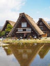 House in old town Shirakawako Royalty Free Stock Photo