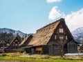 House in old town Shirakawako Royalty Free Stock Photo