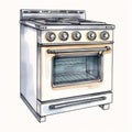 House_An_oven_Illustration1_4