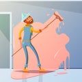 House Painter Illustration