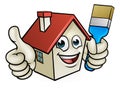 House Painting Cartoon Character