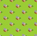 House pattern seamless. Home background