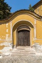 House from the period of Bulgarian Revival in old town of Plovdiv Royalty Free Stock Photo