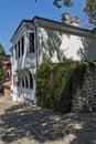 House from the period of Bulgarian Revival in old town of Plovdiv Royalty Free Stock Photo